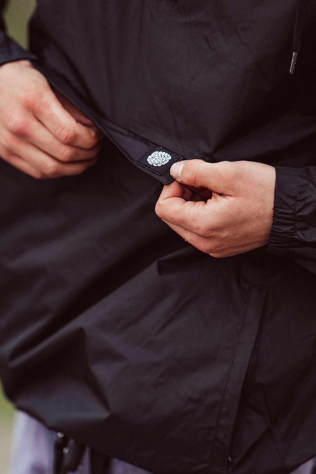 'Drizzly Sessions' Windbreaker