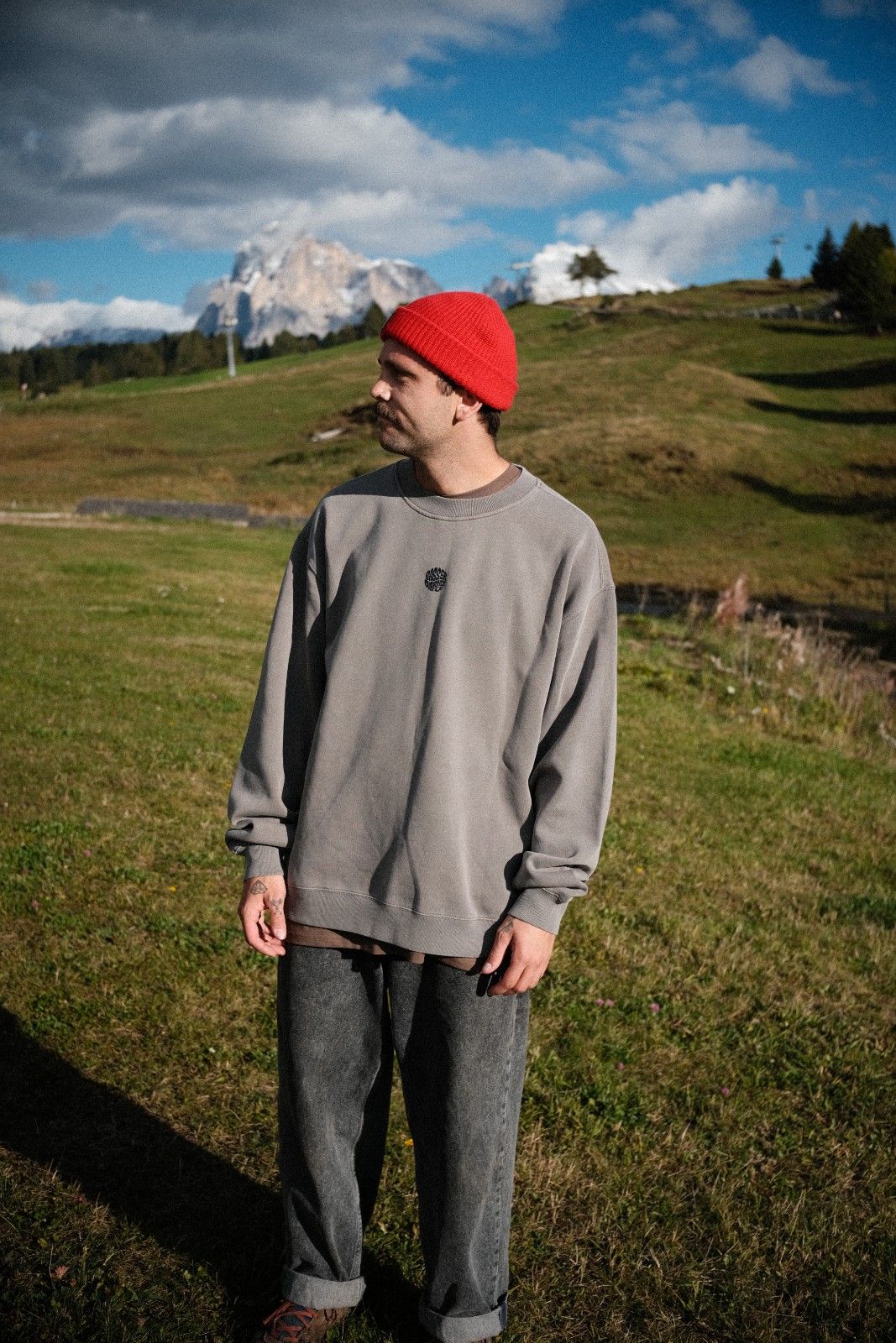 BRITAIN TO BARCA Charity Crew - Grey