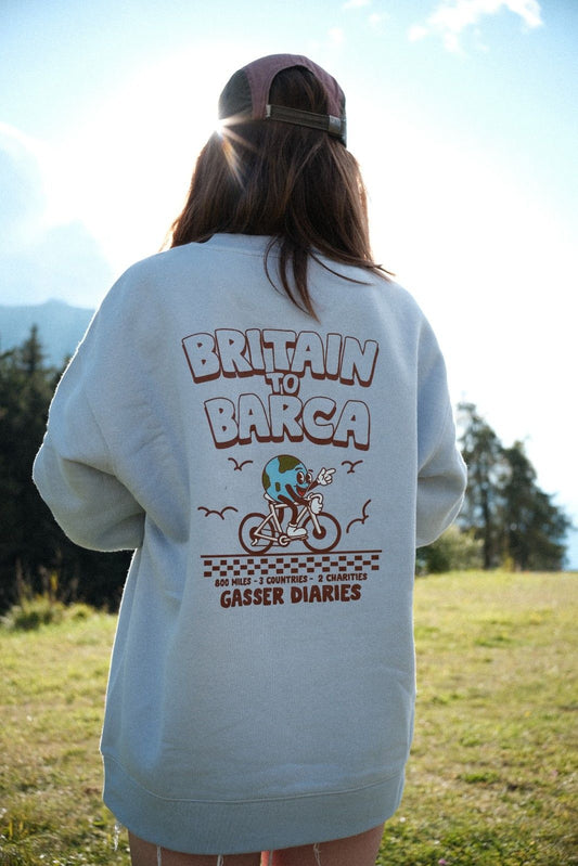 BRITAIN TO BARCA Charity Crew - Blue