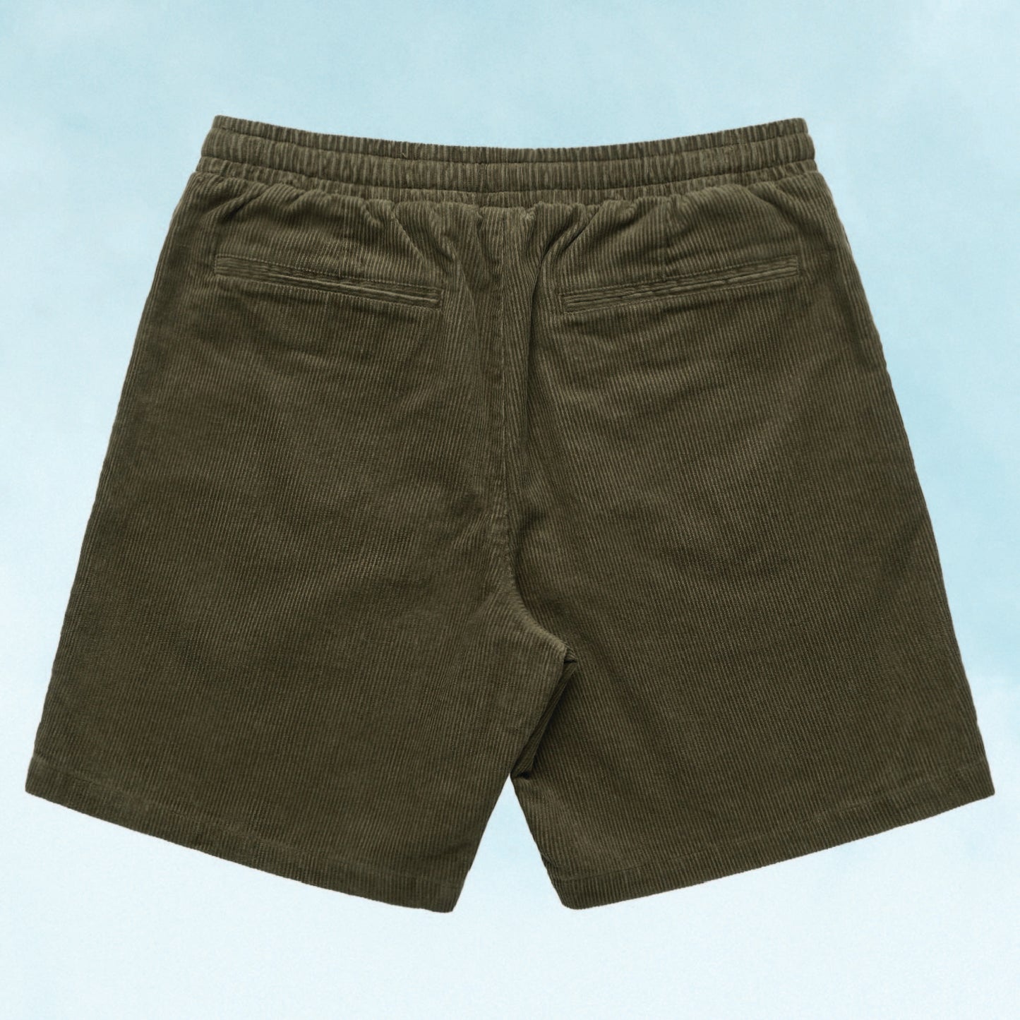 Cord Shorts - Army Green