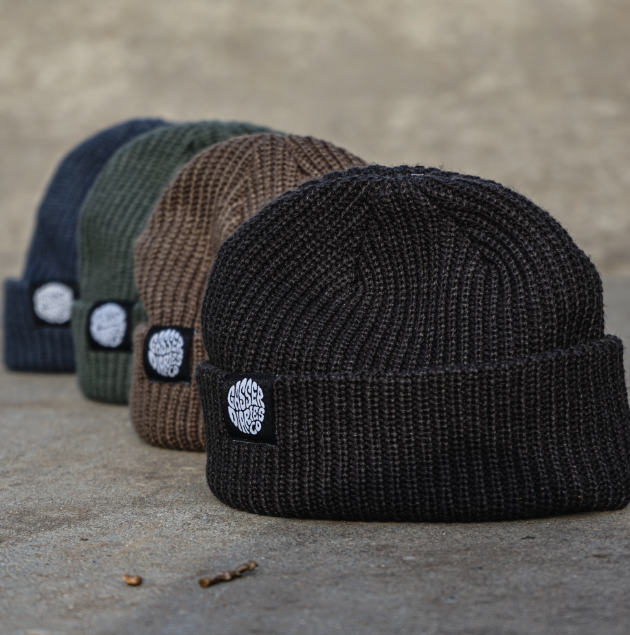 FISHERMAN BEANIE - Coal