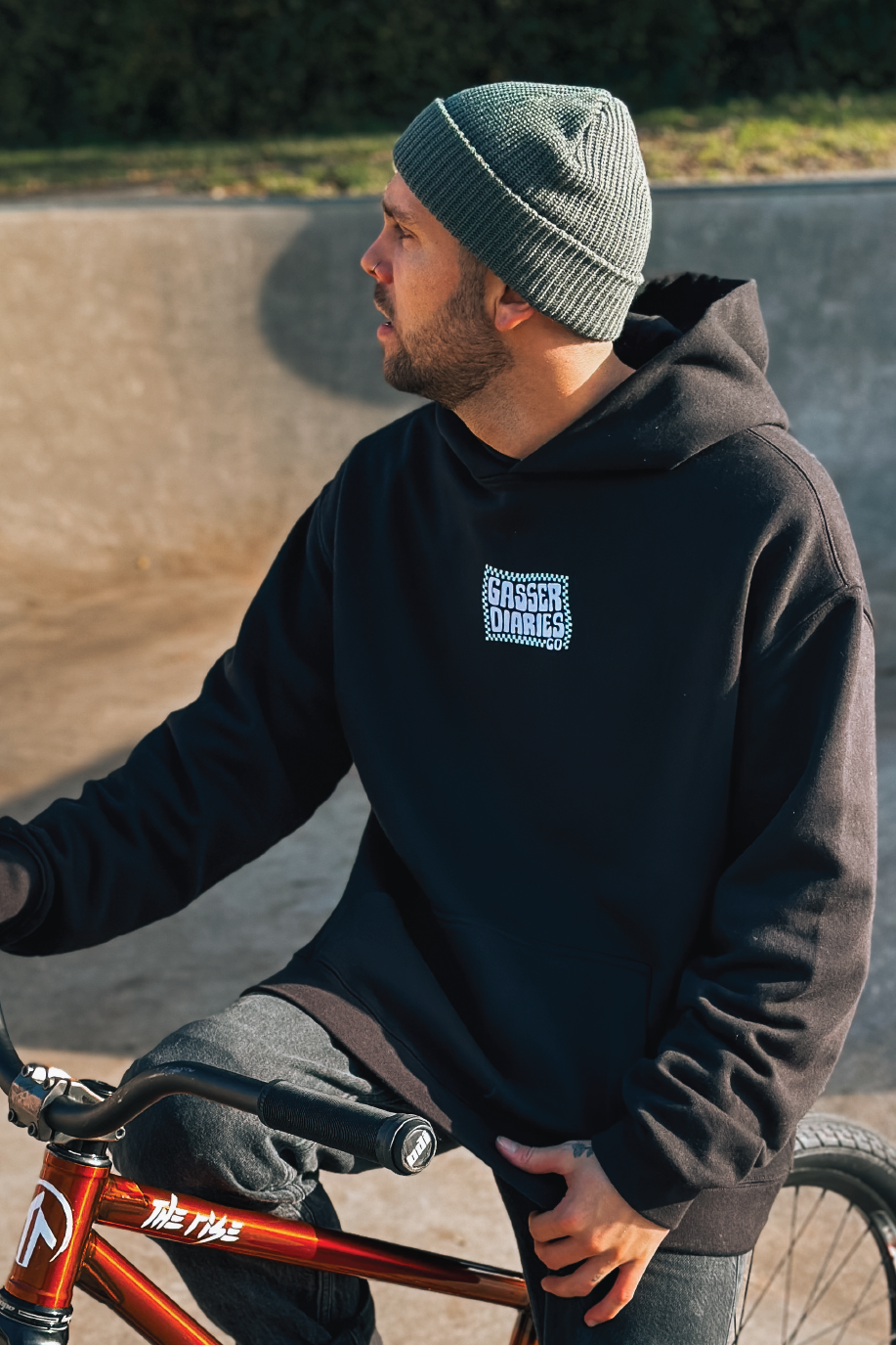 DELUXE WINTER HOODIE - Black