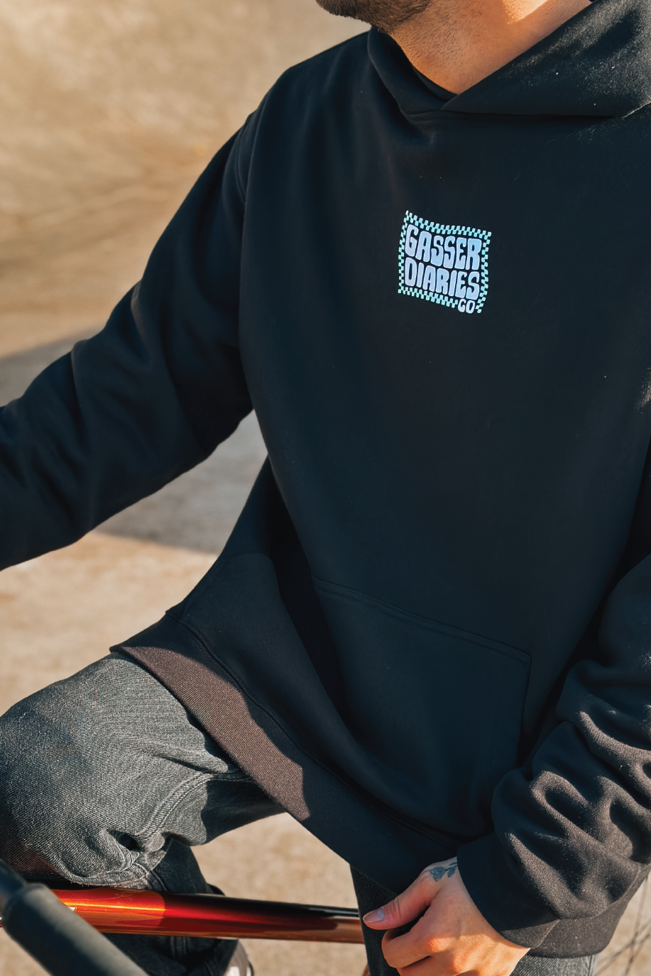 DELUXE WINTER HOODIE - Black