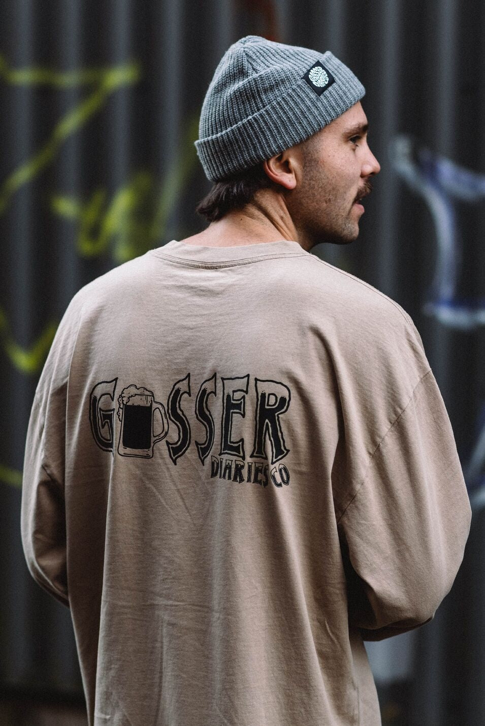 Faded Heavy Longsleeve - Khaki