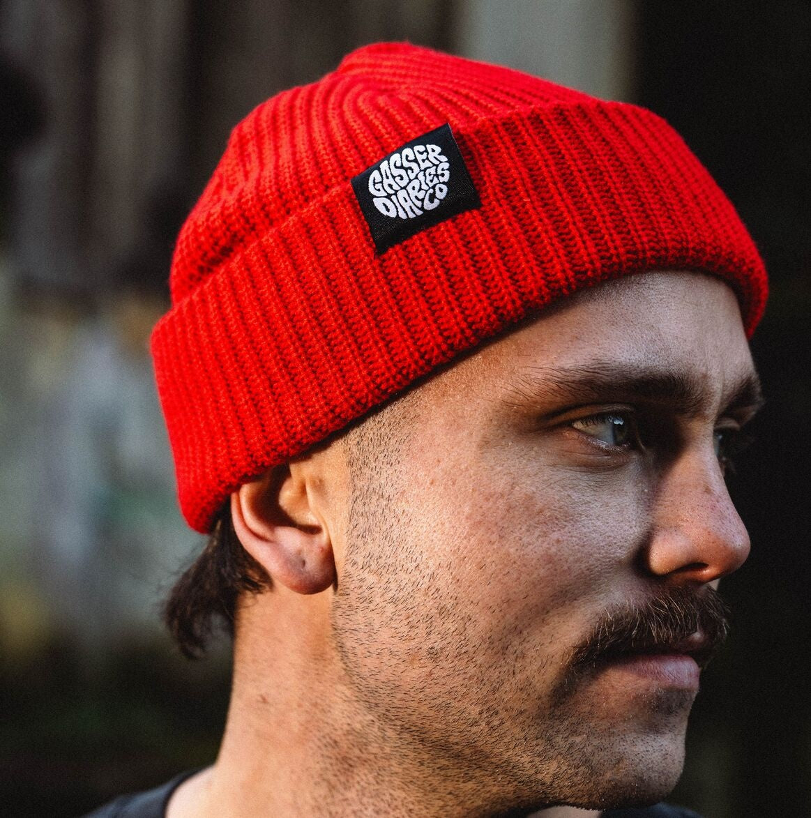 FISHERMAN BEANIE - Red