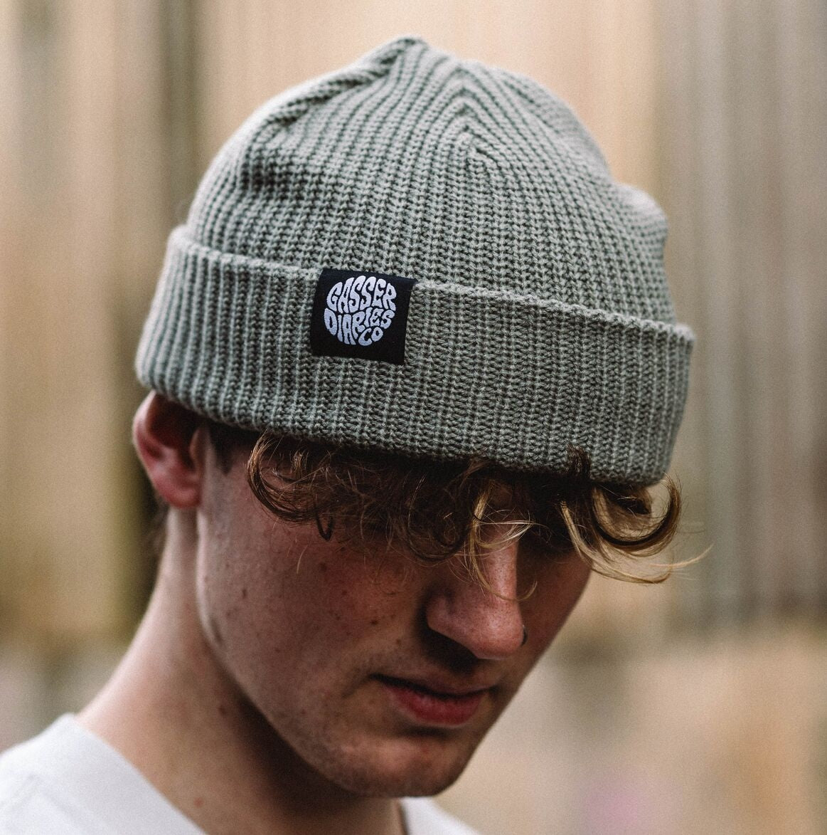 FISHERMAN BEANIE - Eucalyptus