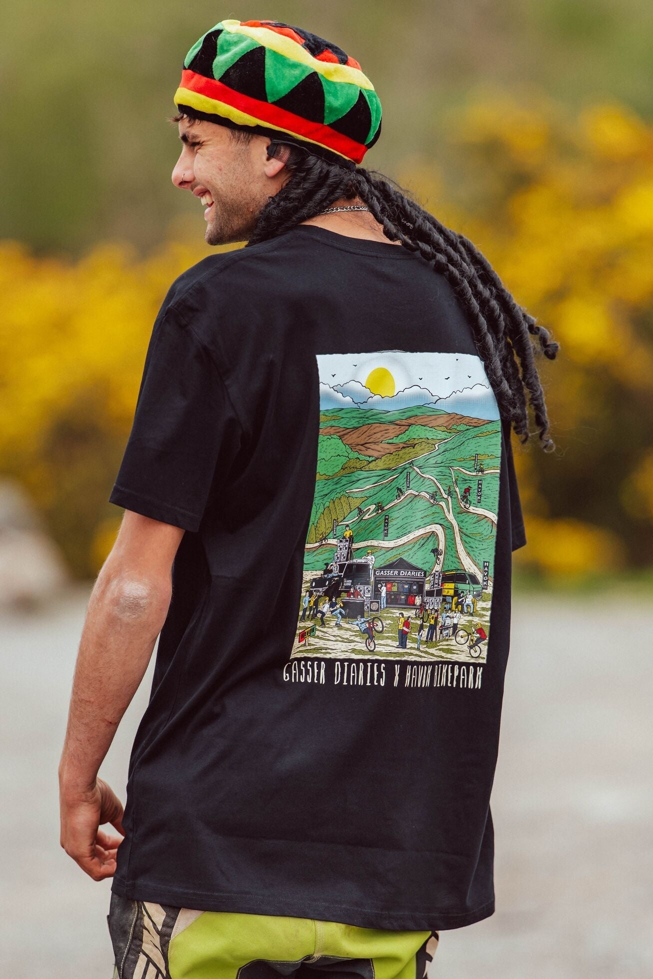 HAVOK BIKEPARK X GASSER Collab Tee
