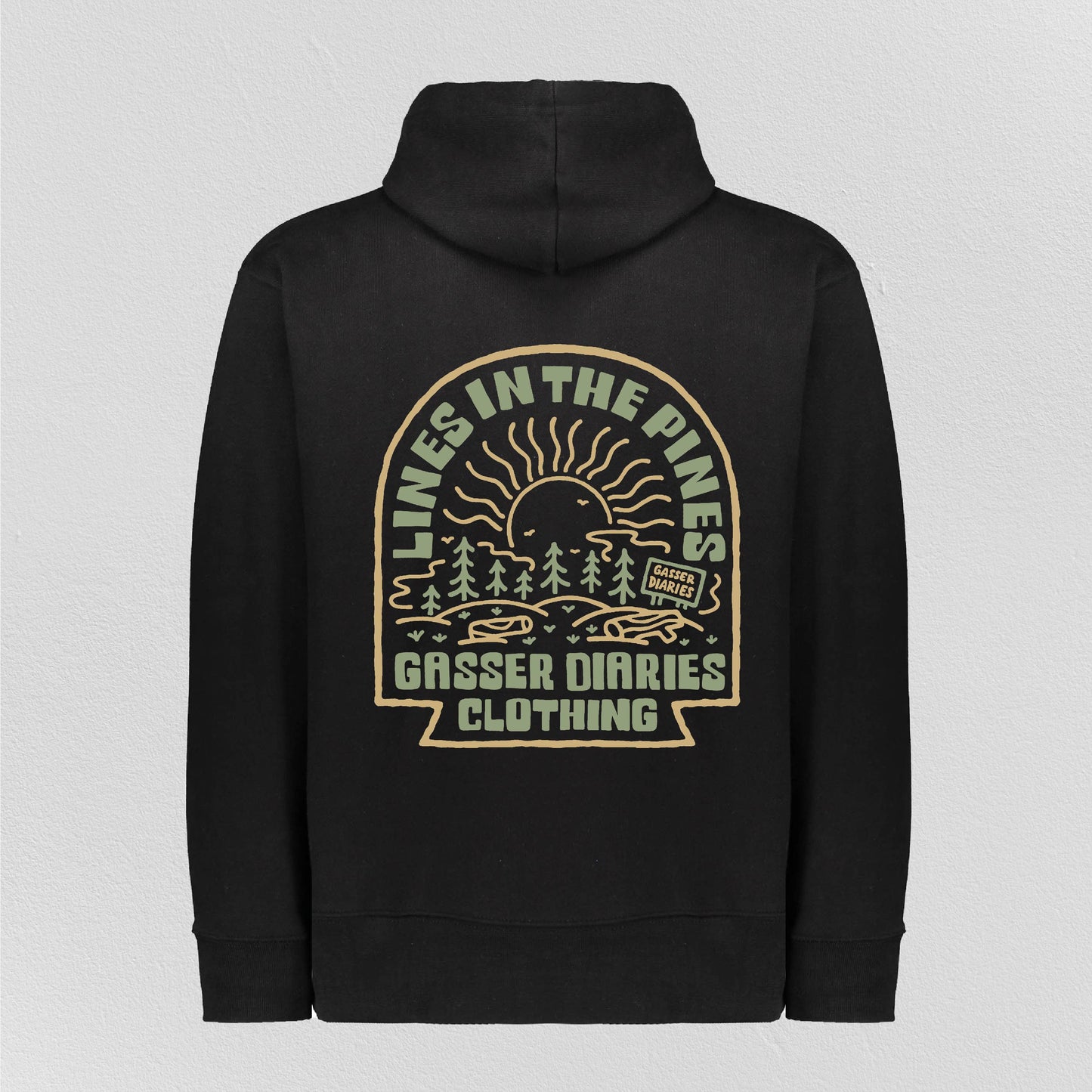 LINES IN THE PINES HOODIE